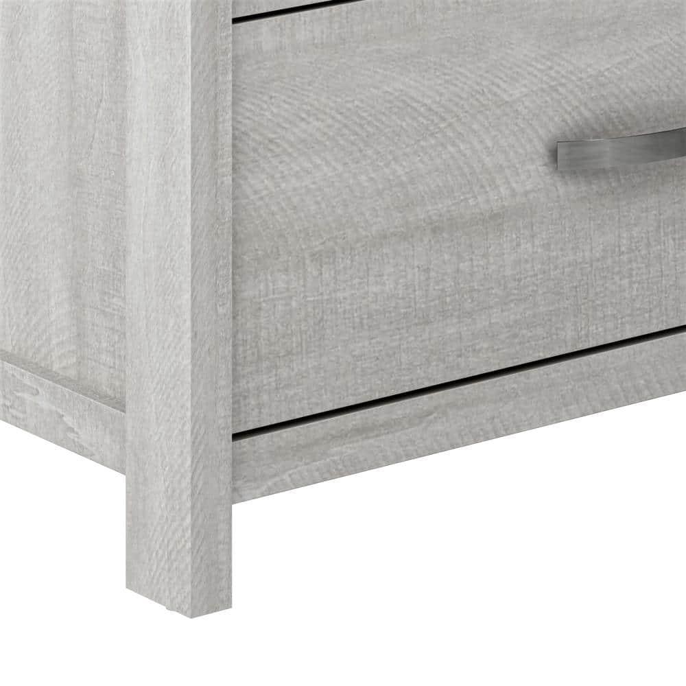 Galano Layton Dusty Gray Oak 6 Drawer 47.2 in. Wide Dresser (Sturdy, Effortless Assembly with Interlocking Drawers)