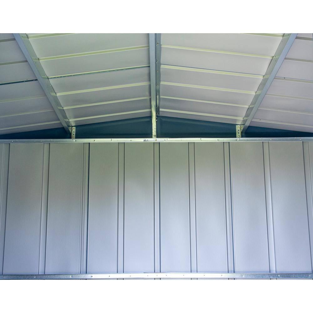 6 ft. W x 5 ft. D Galvanized Steel Storage Shed
