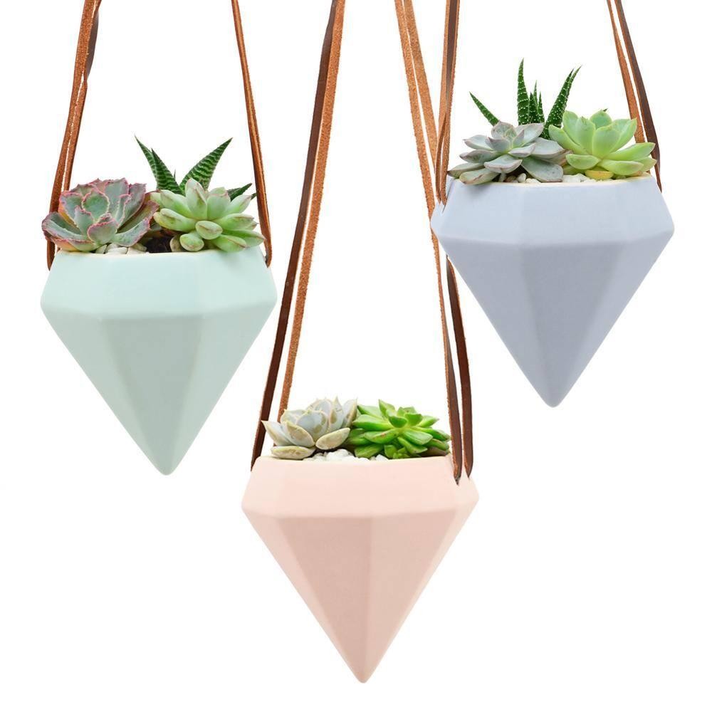 Guilford Ceramic Hanging Planter