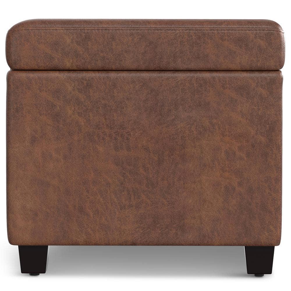 Simpli Home Avalon Extra Large Storage Ottoman Bench,Assembled