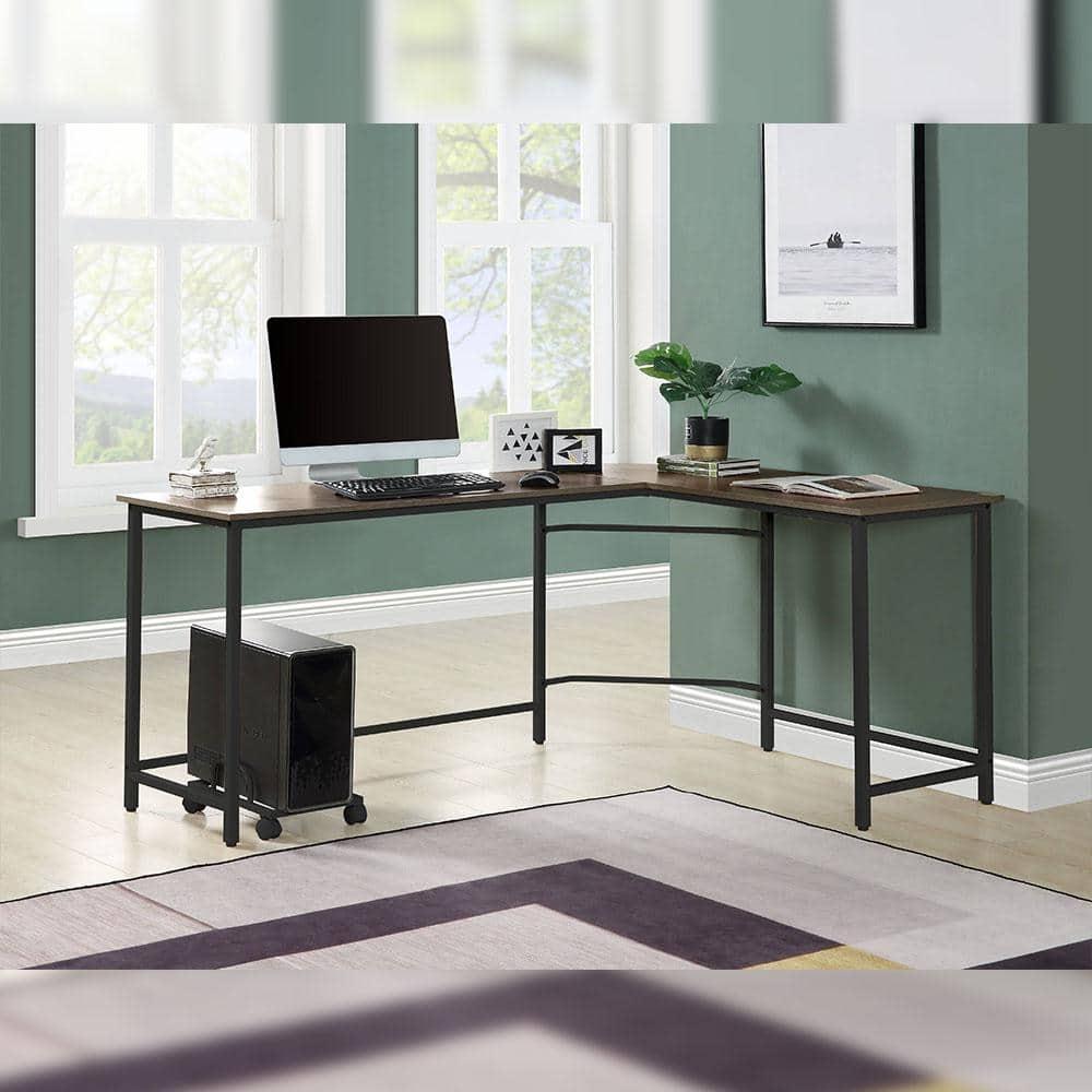 Acme Furniture 66" Dazenus Desk Black/Oak Finish