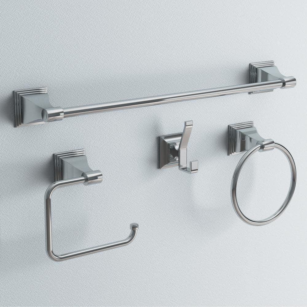 Leonard 4 - Piece Bathroom Hardware Set