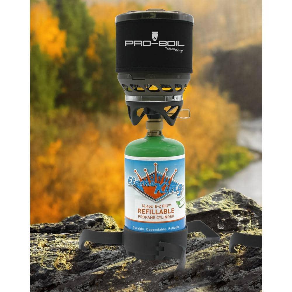 Eco-Friendly Green Refillable 1lb Propane Cylinder 2-Pack