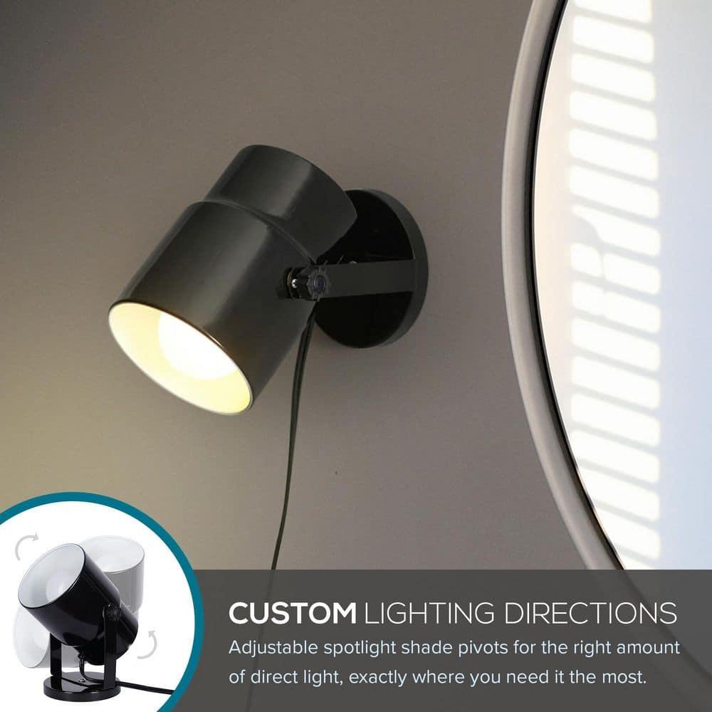 Catalina Lighting 7.5'' Black Novelty Floor Lamp