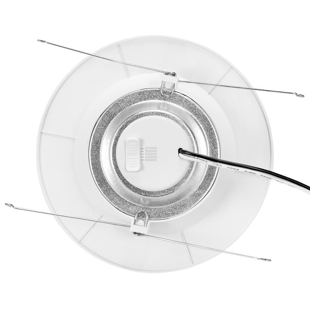 Maxxima 5 in. & 6 in. Retrofit LED PIR Motion Sensor Downlight - 1300 Lumens, 14 Watts, 5 CCT 2700K/3000K/3500K/4000K/5000K, Energy Efficient Indoor Ceiling Lighting Fixture