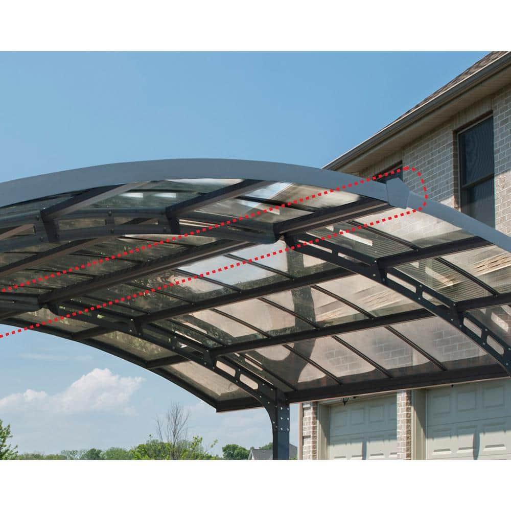 Palram - Canopia Arizona Wave 19 W x 16.2 D Carport