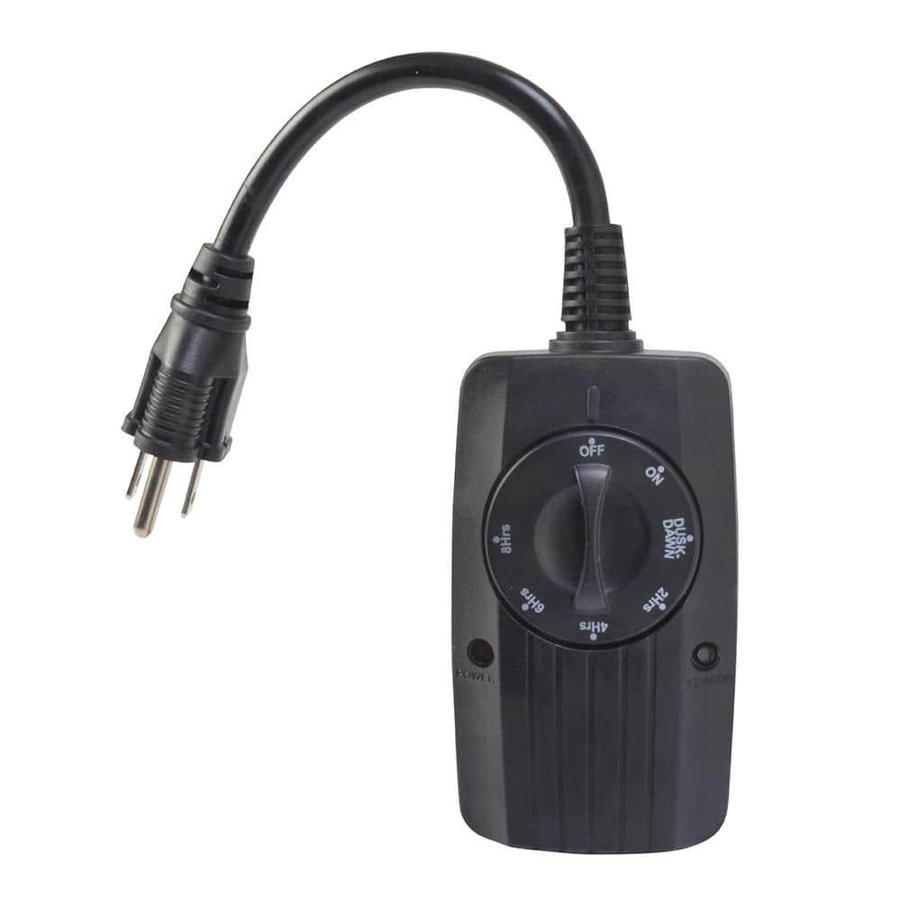 Woods 2001WD Outdoor 24 Hour Dusk until Dawn Outlet w/Photocell Light Sensor