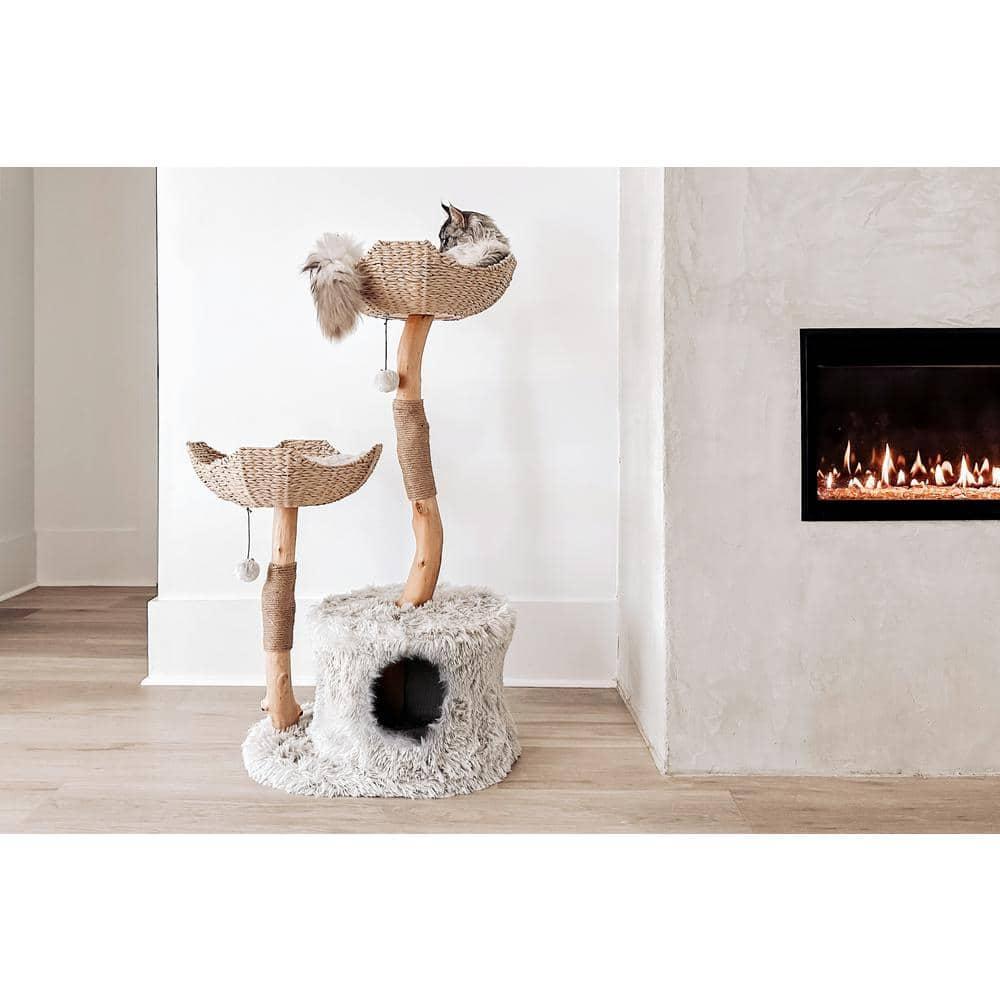 Mau Lifestyle Cento Cat Tree, Hand Made, Gray
