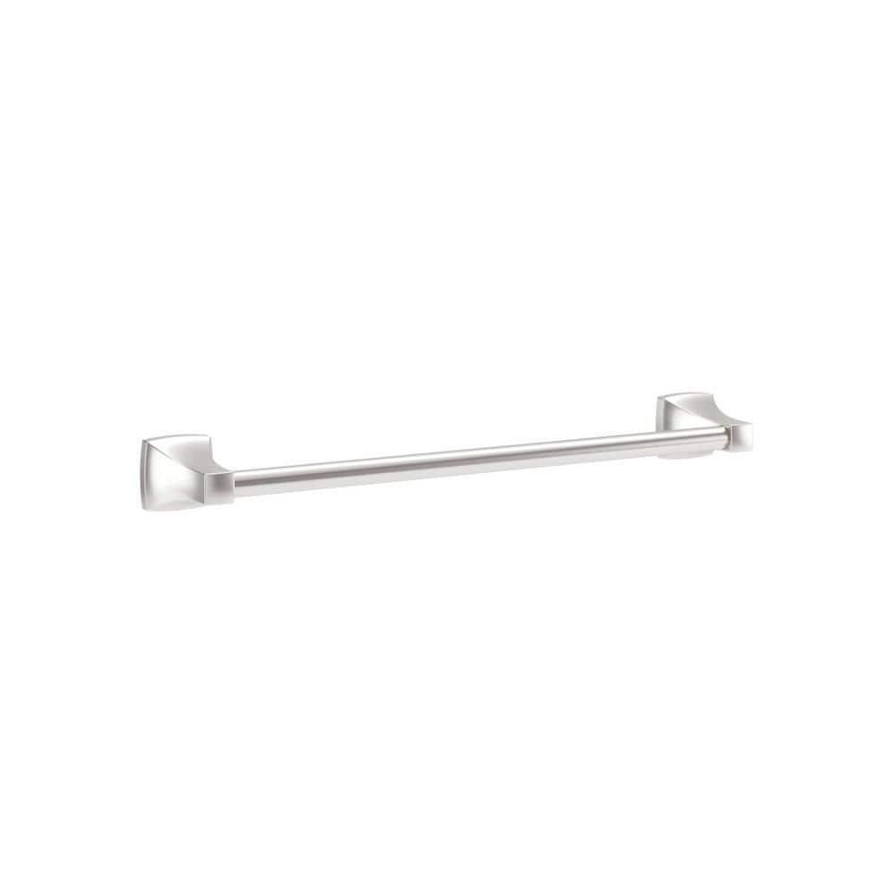 Oak Wall Mounted Bathroom Towel Bar with Installation Hardware