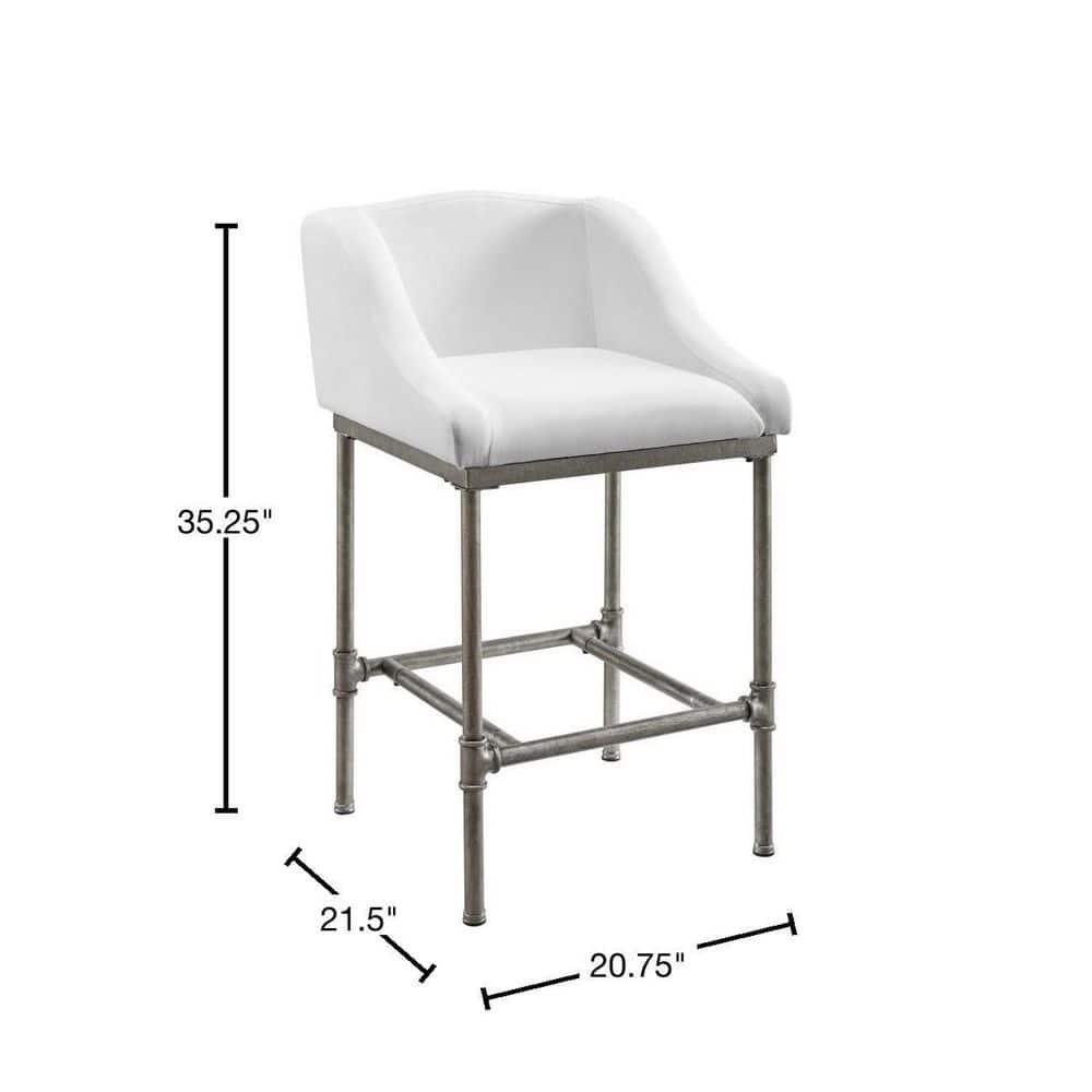 Halltown Metal Counter or Bar Height Stool