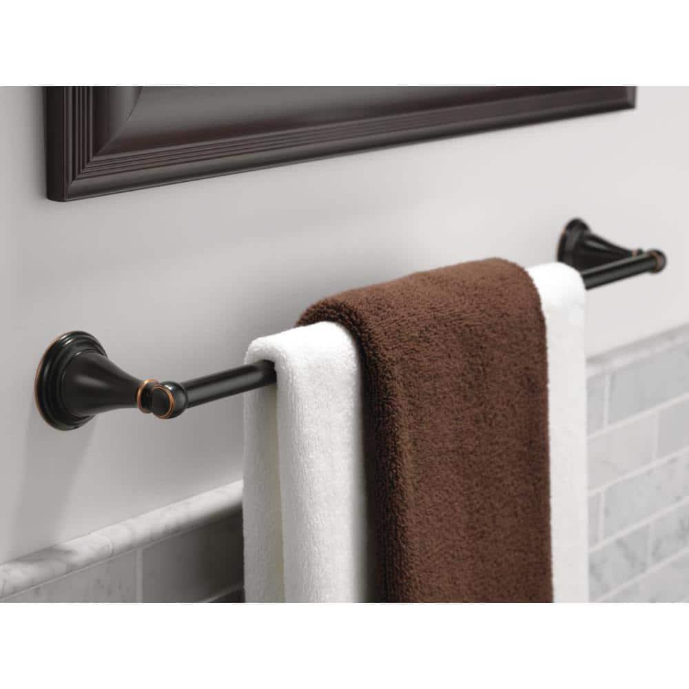 Windemere 24 in. Wall Mount Towel Bar Bath Hardware Accessory