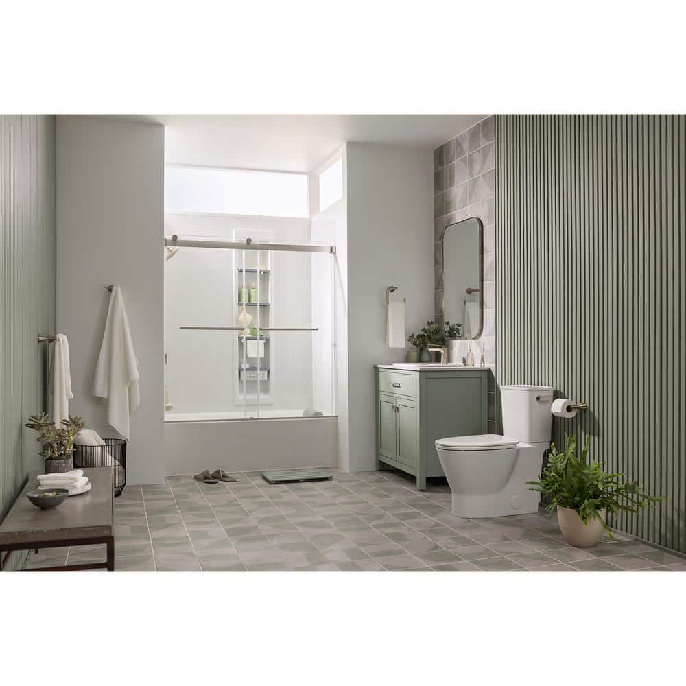 American Standard American Standard Aspirations 1.28 Gallons GPF Elongated Comfort Height Floor Mounted Two-Piece Toilet (Seat Included) 252AA898.020