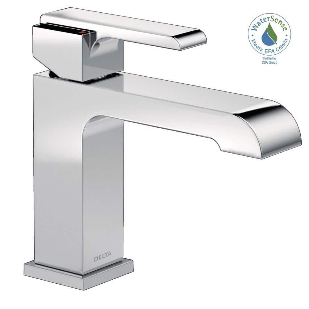 Ara Single Hole Bathroom Faucet with Drain Assembly