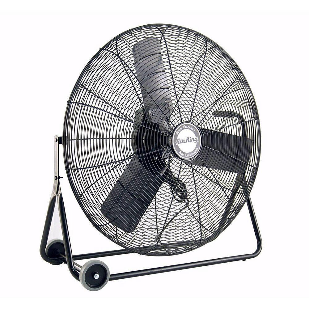 Air King Air King 3-Speed Indoor Industrial Open Motor Pivoting Floor Fan