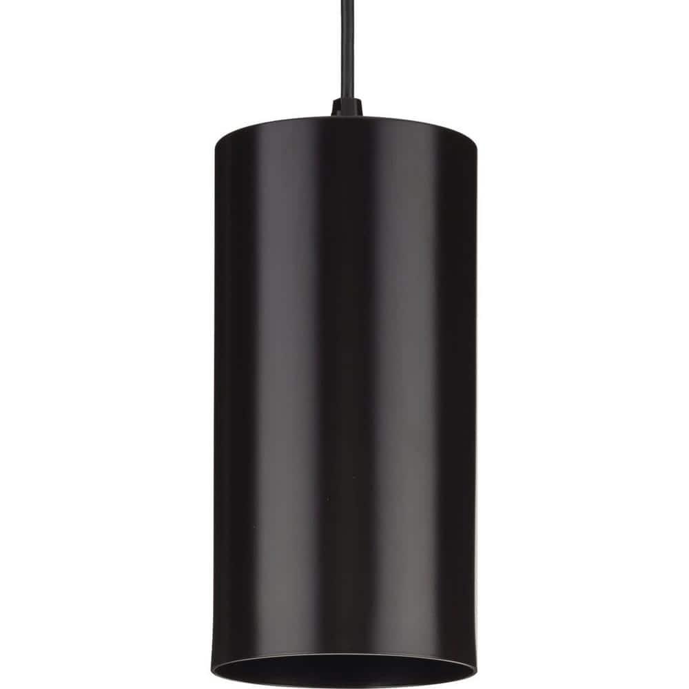 Progress Lighting, Cylinder, 1-Light, Outdoor Hanging Pendant, Antique Bronze, No Shade