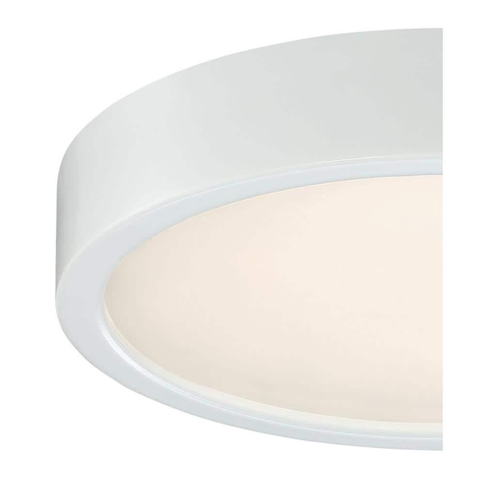 Hilmar Glass LED Flush Mount