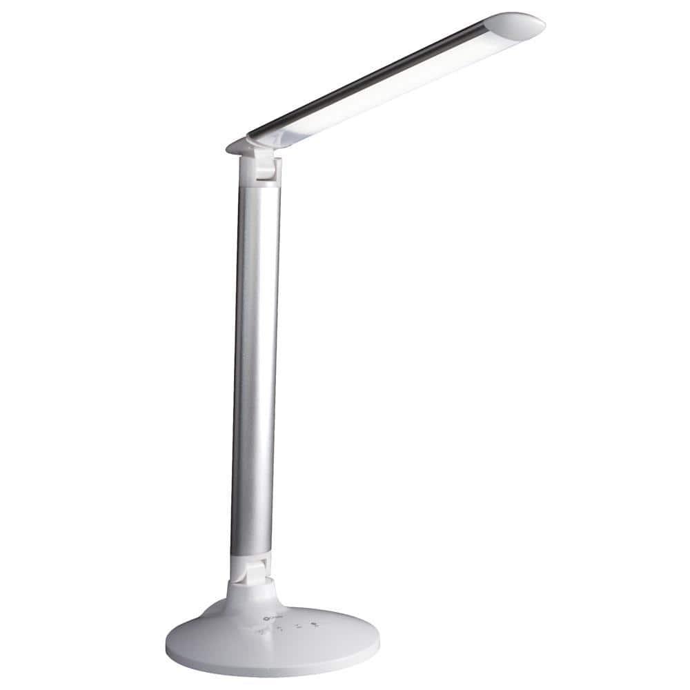 OttLite OttLite Command LED Desk Lamp with Voice Assist - Google Home and Amazon Alexa Compatible, USB