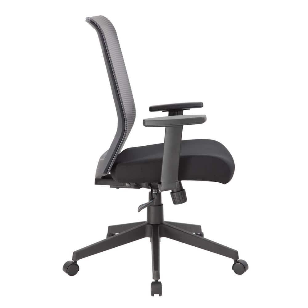 Boss Office Products Linear Mesh Adjustable Office Desk Chair