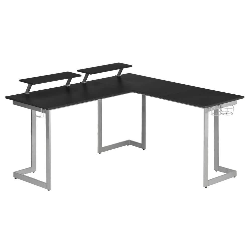 L-Shaped Metal Base Accent