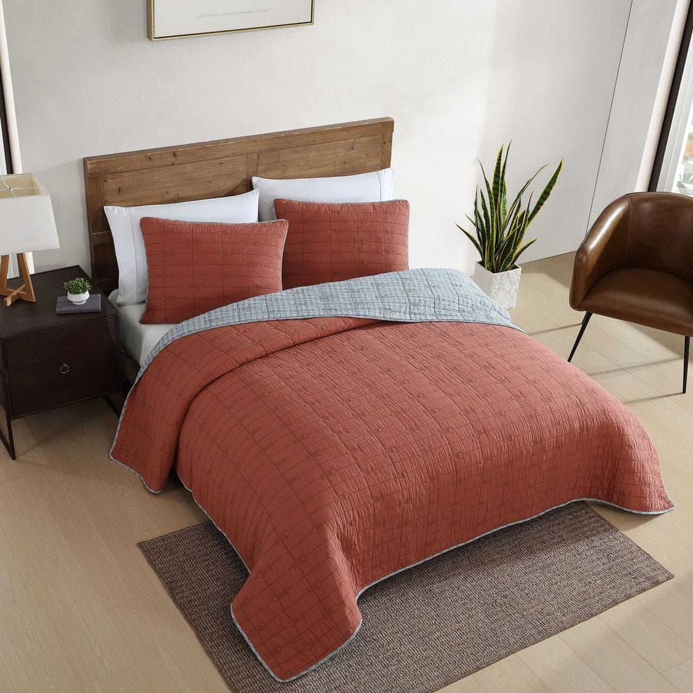 Eddie Bauer Eddie Bauer Troutdale Cotton Reversible Quilt Set