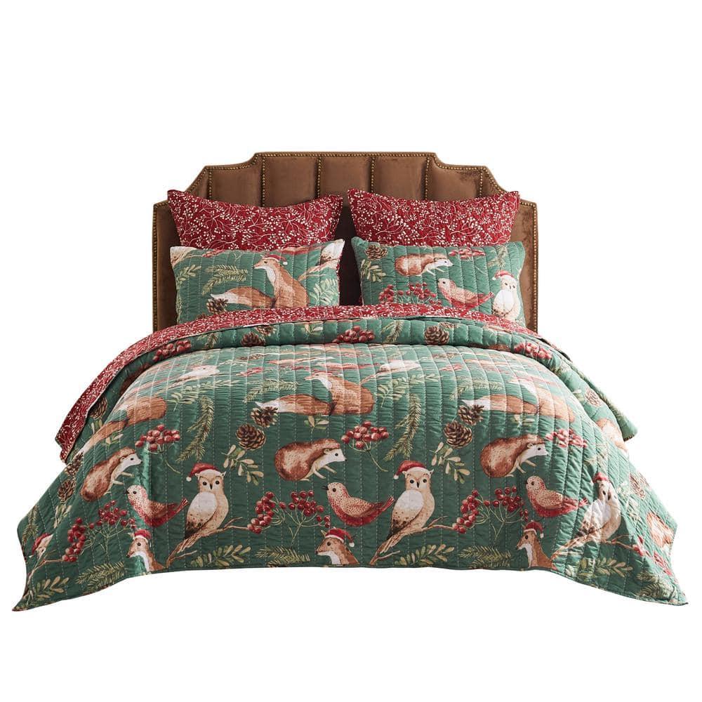 Barefoot Bungalow Willow Reversible Quilt Set