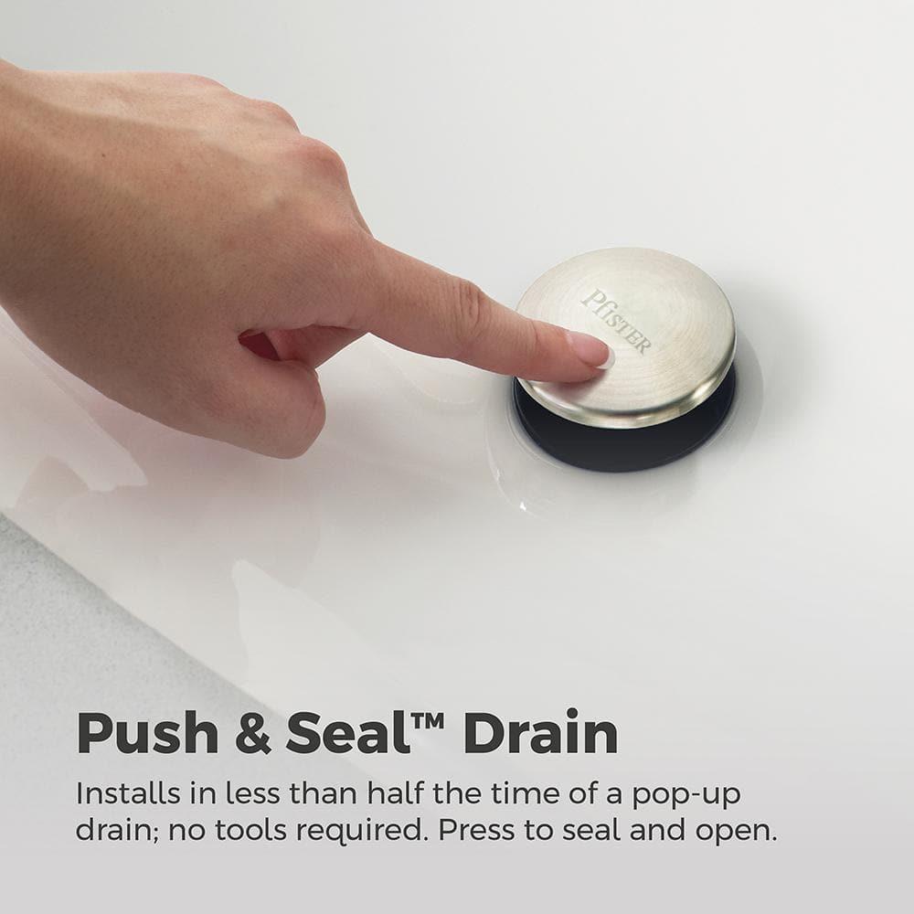 Pfister LF-049-MALGS Willa Widespread Bathroom Faucet with Drain Assembly