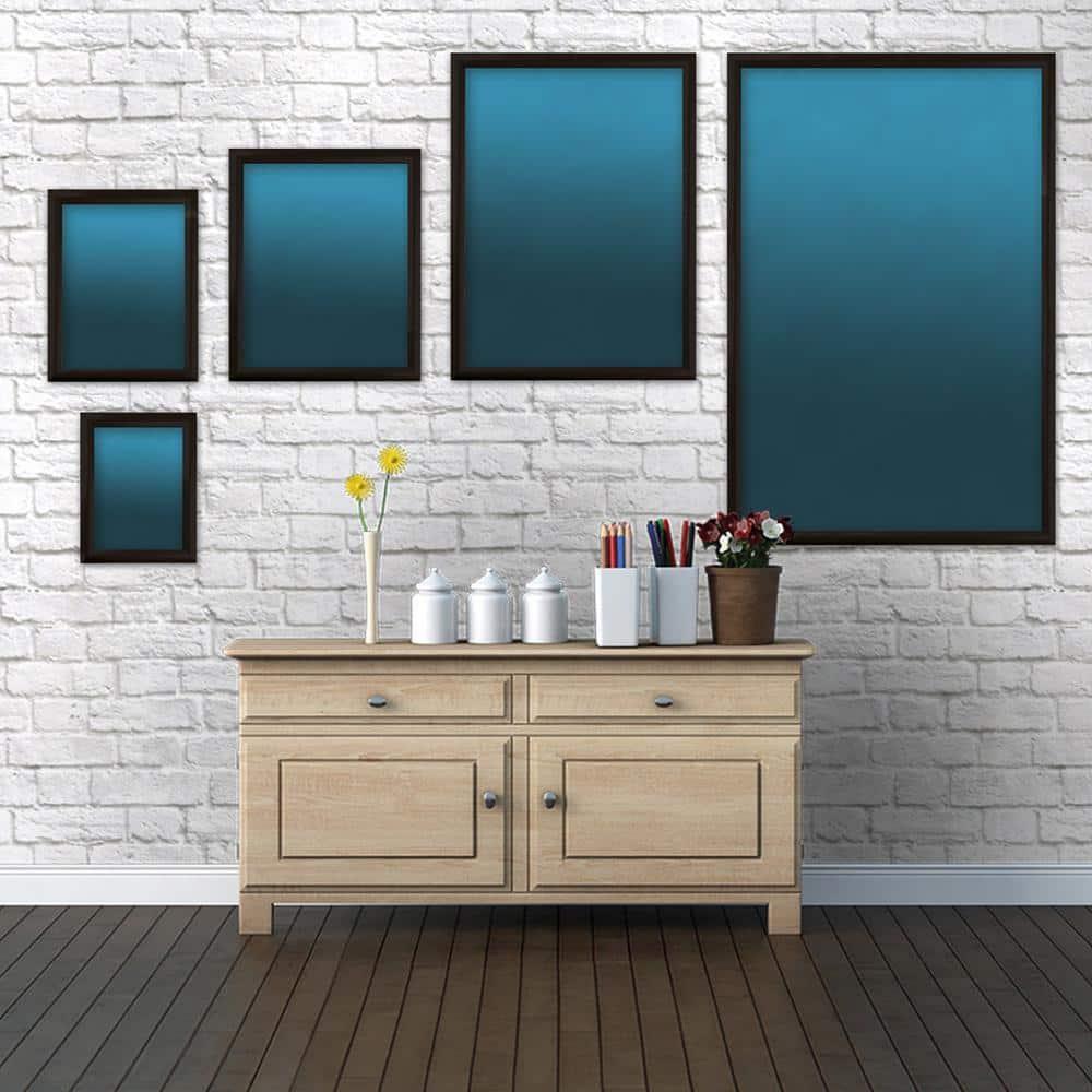 SECO Front Load Easy Open Snap Poster/Picture Frame 11 x 17 Inches, Black Aluminum Frame (SN1117Black)