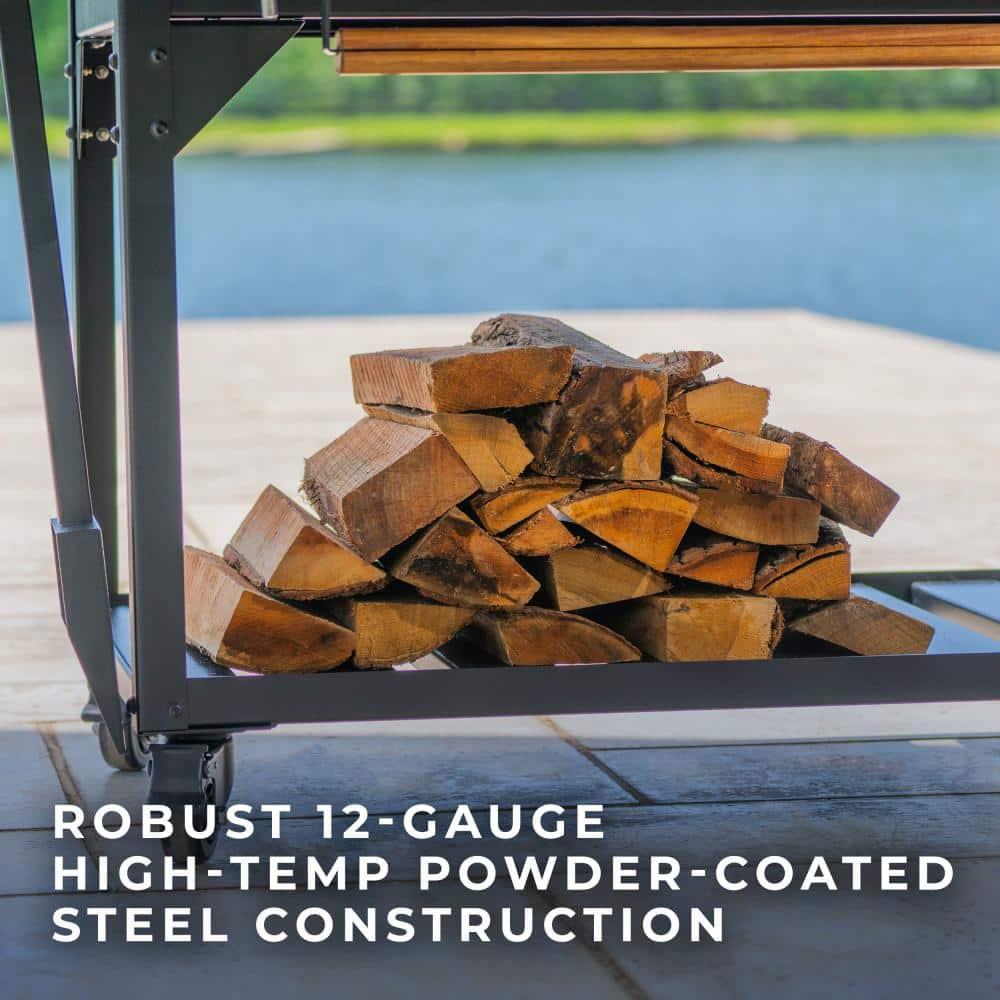 Backyard Discovery Argentine Santa Maria Heritage Wood Fire & Charcoal Grill, Fire Bricks