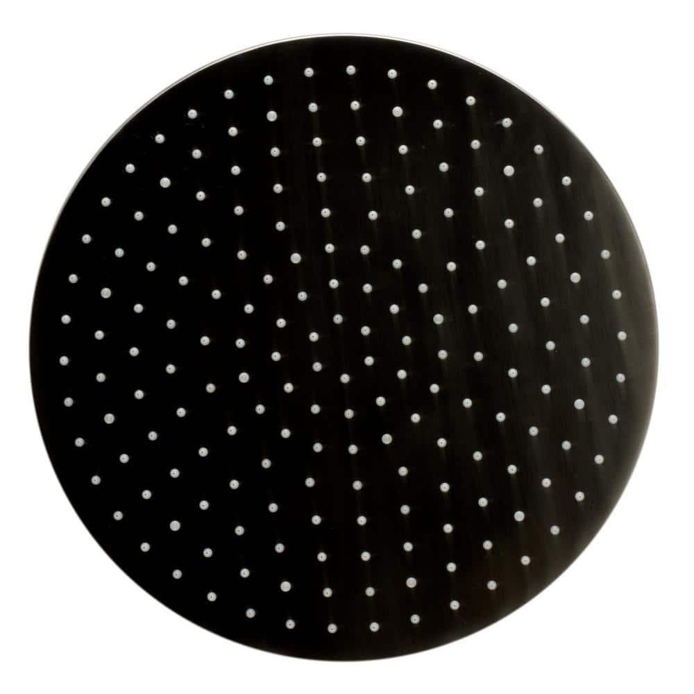 Rain Fixed Shower Head 1.8 GPM GPM with Temperature-based LED