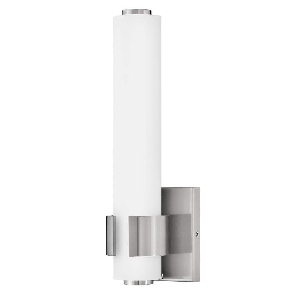 Aiden Integrated LED Bath Sconce w/ Etched White Glass