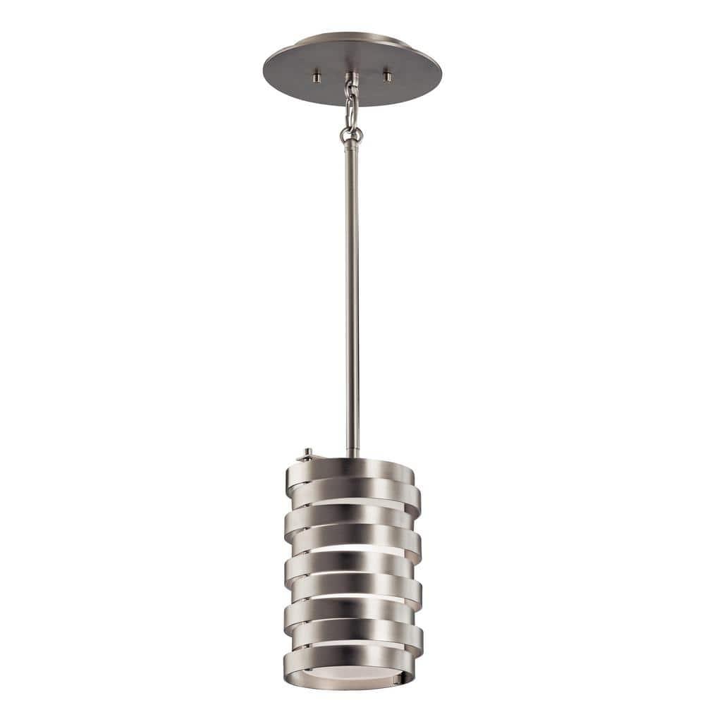 Kichler Lighting Roswell 1 - Light Pendant in  Brushed Nickel