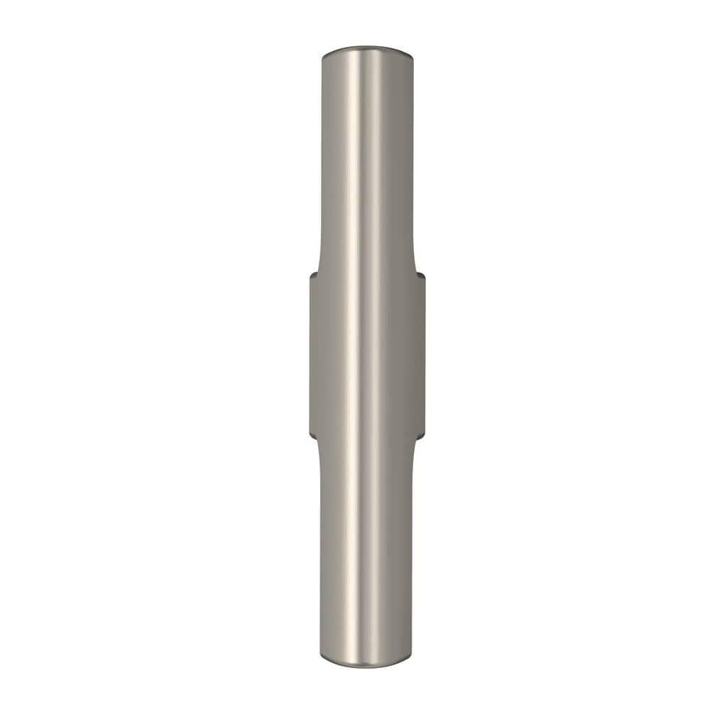 Amerock Riva 2-1/2 inch (64mm) Length Satin Nickel Cabinet Knob