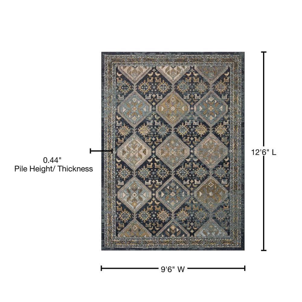 Loloi II Jocelyn Southwestern Navy / Blue Area Rug
