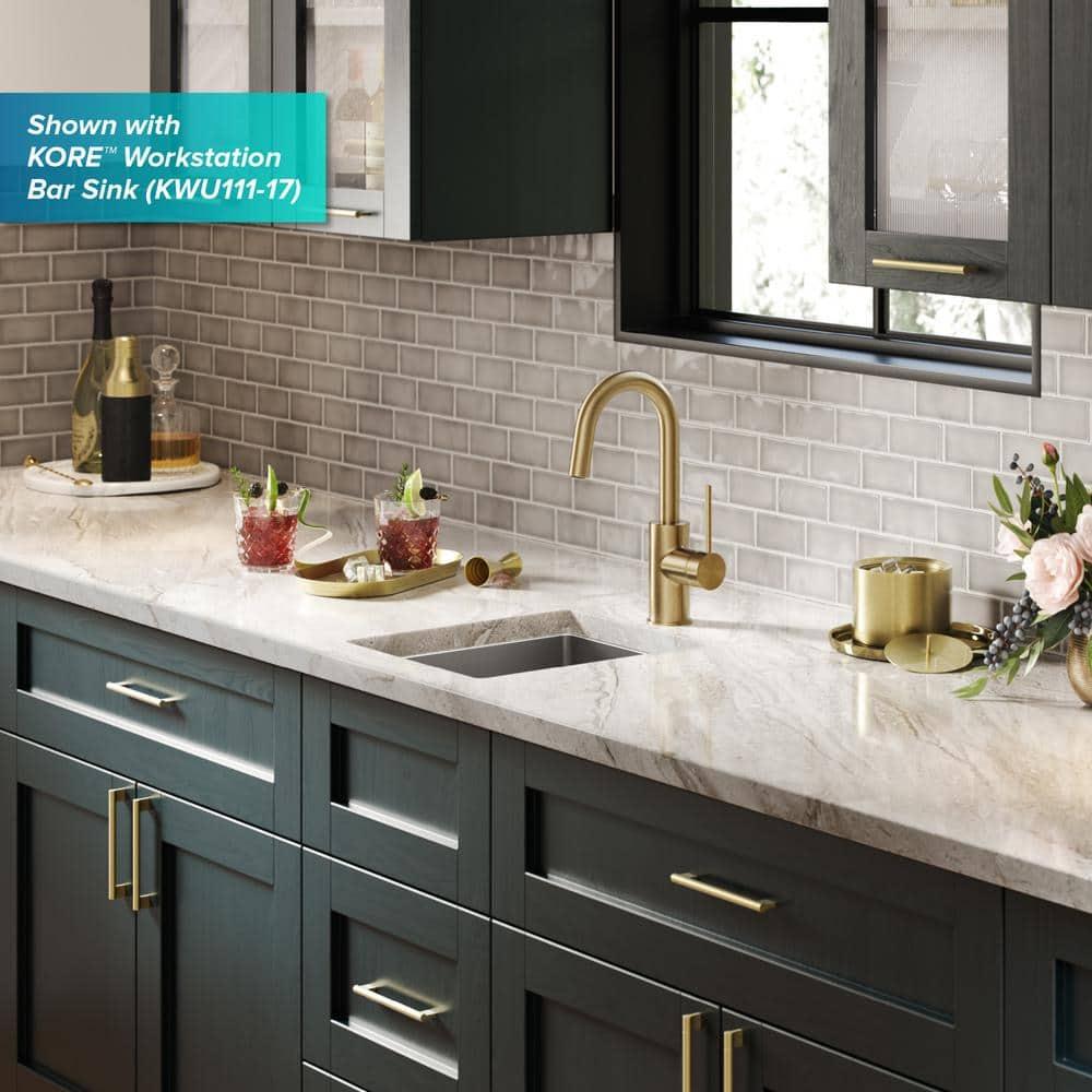 Kraus Oletto™ Single Handle Kitchen Bar Faucet KPF-2600SFACB