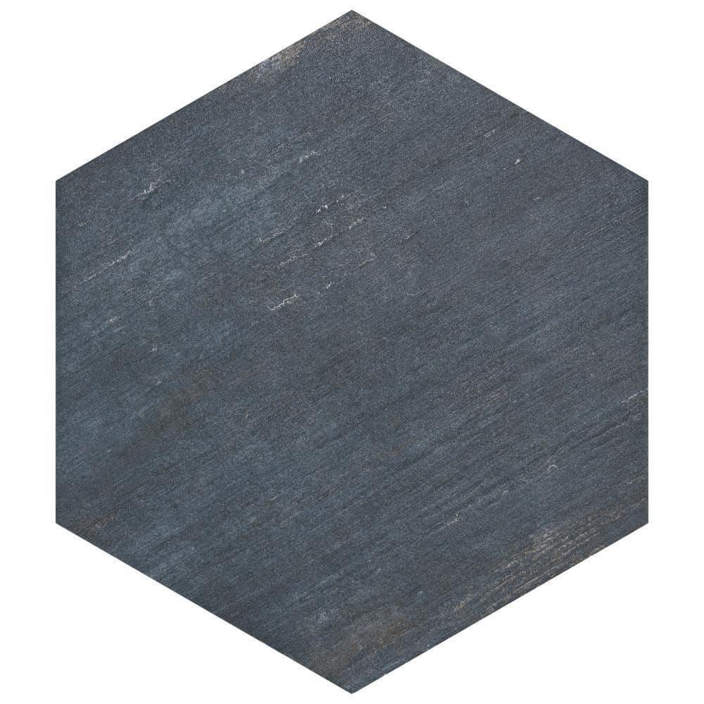 Retro 7" x 8" Porcelain Wood Look Wall & Floor Tile