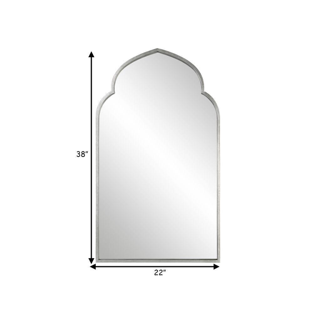 Mirror-38 inches Tall and 22 inches Wide-Soft Silver Finish Bailey Street Home 2607-Bel-5174718