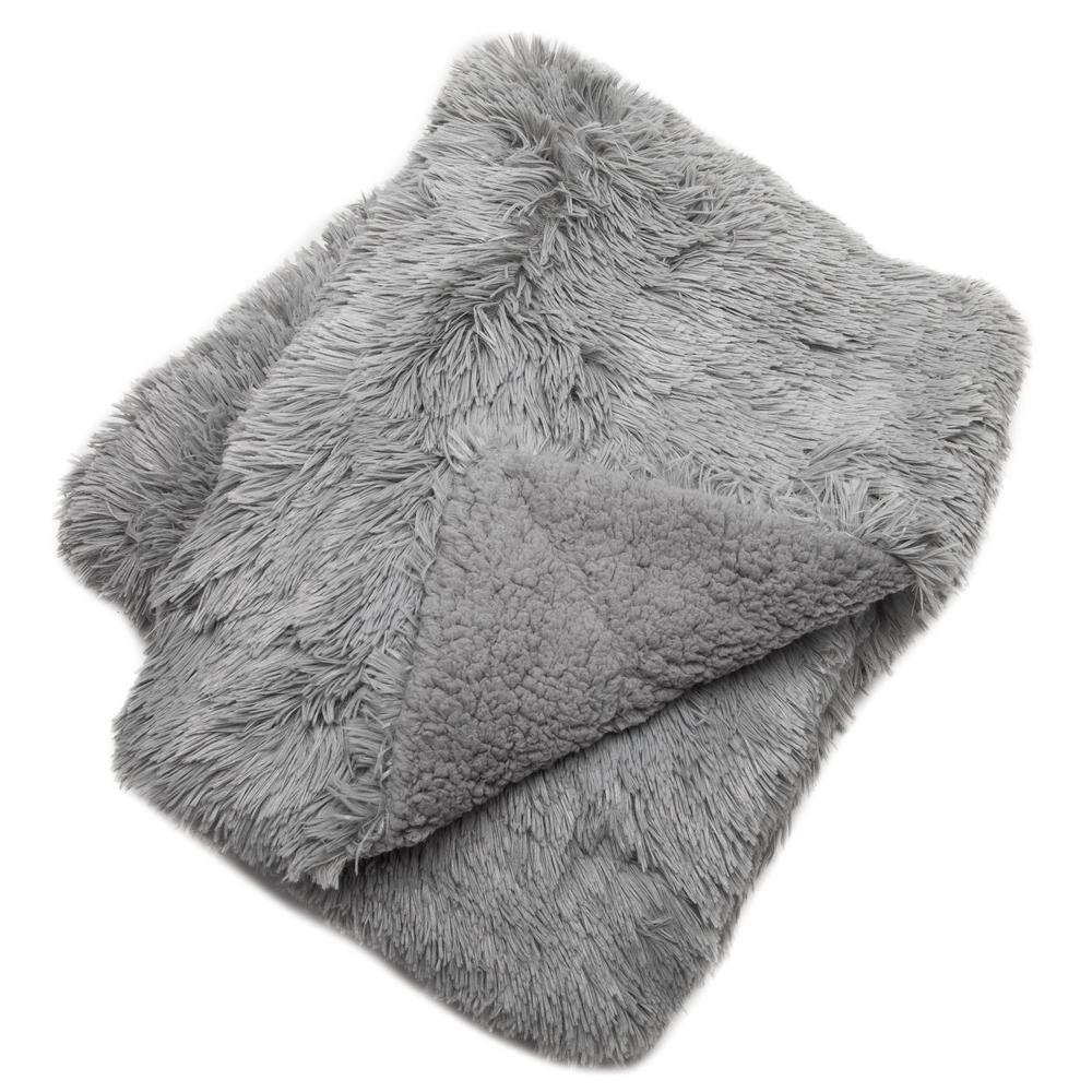 Chanasya Shaggy Shaggy Super Elegent Sherpa Long Fur Throw
