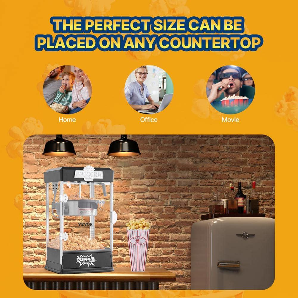 Stellweilan Tessberg Popcorn Popper Machine Tabletop Popcorn Maker 480W 4 Oz | Wayfair