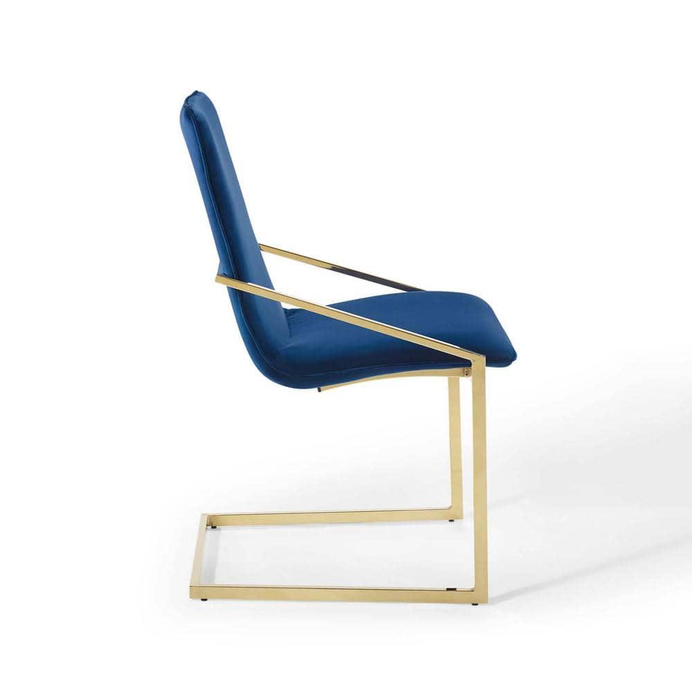 Modway Pitch Performance Velvet Dining Armchair