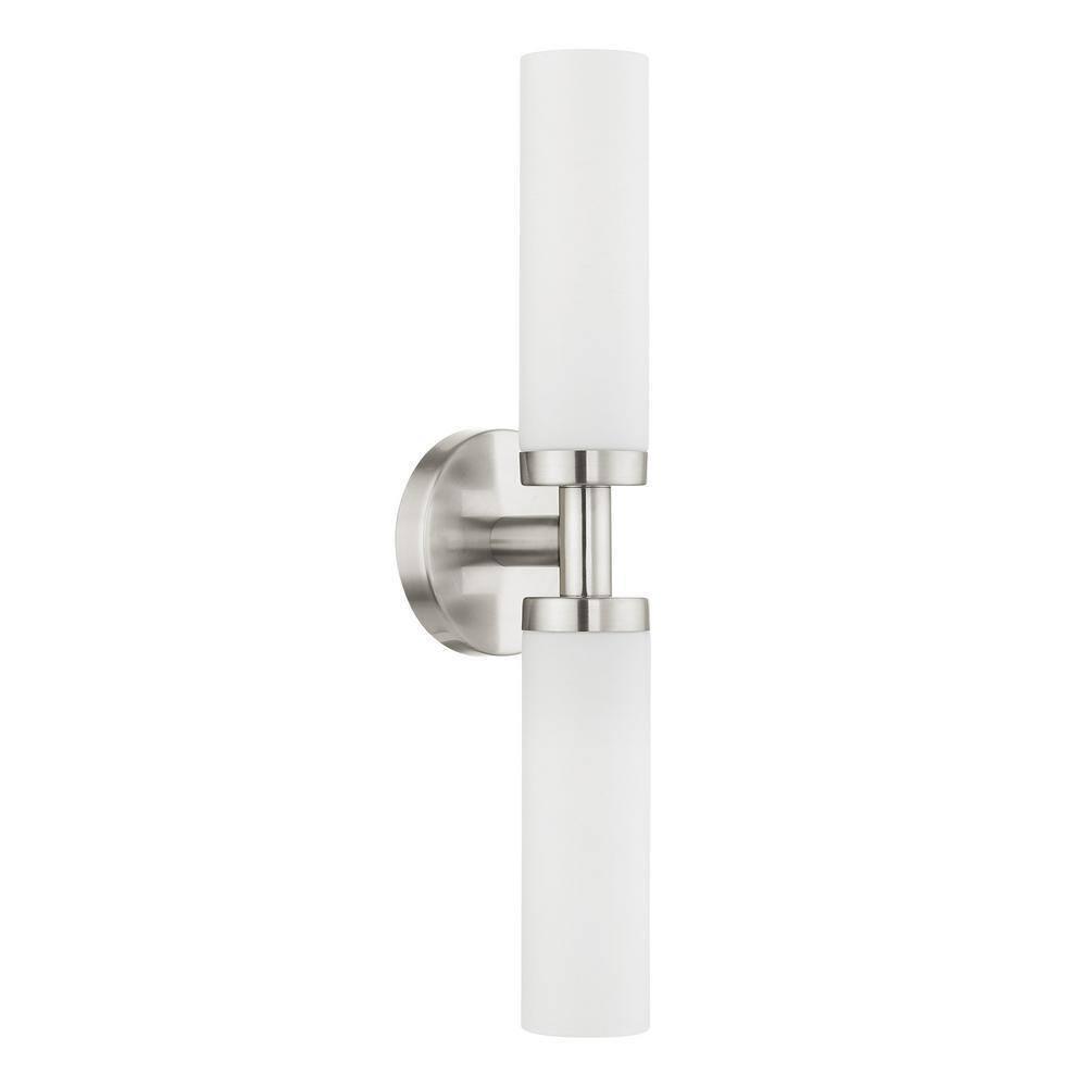 Livex Lighting Aero 2 - Light Vanity in  Brushed Nickel