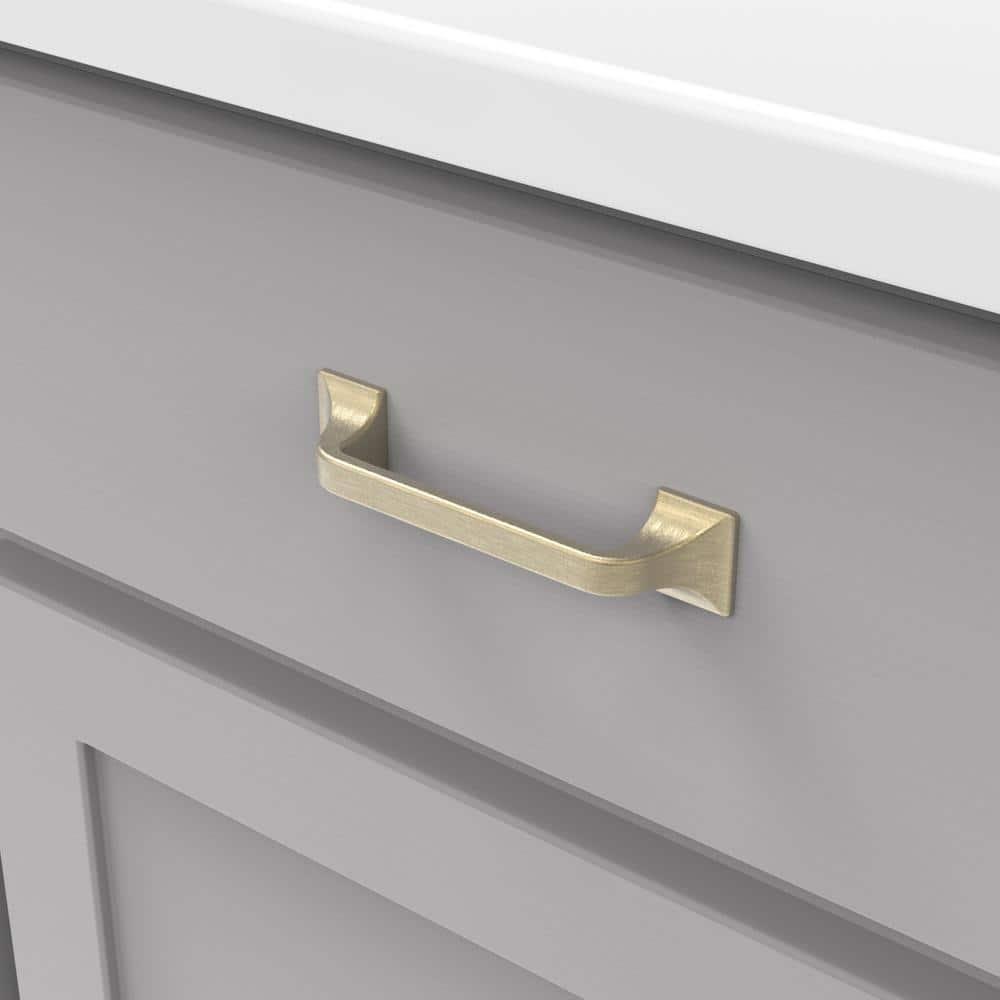 Forge Kitchen Cabinet Handles, Solid Core Drawer Pulls for Cabinet Doors, 3-3/4" (96mm)