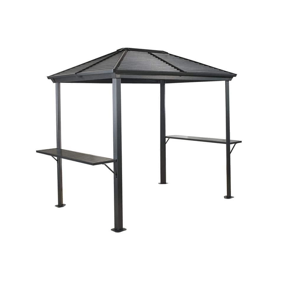 Sojag Ventura 7 Ft. W x 5.5 Ft. D Metal Grill Gazebo
