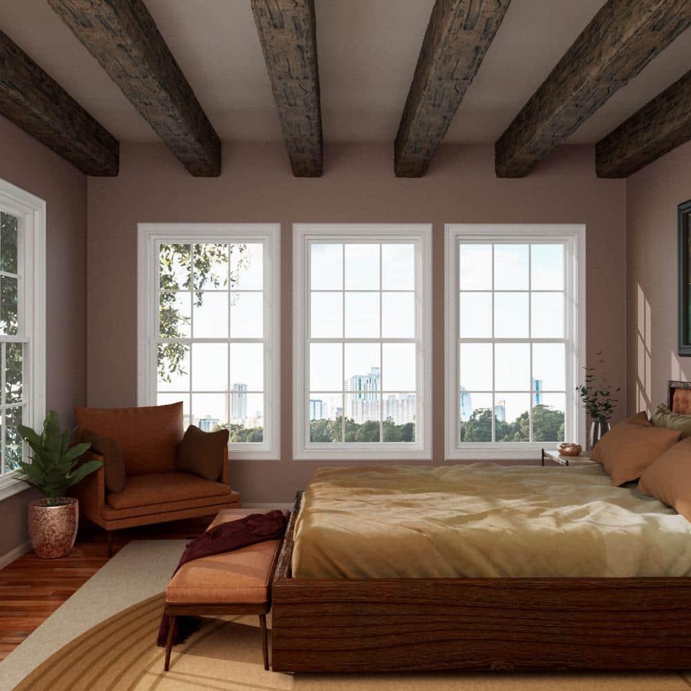 Ekena Millwork Salvaged Timber HeritageTimber Faux Wood 3-Sided Ceiling Beam (U-Beam)