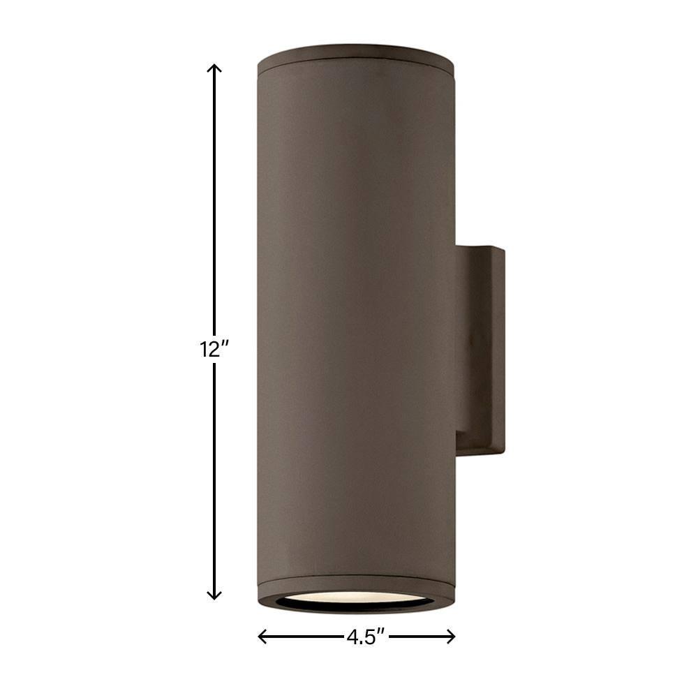 Silo 2 - Bulb 12" H Outdoor Armed Sconce
