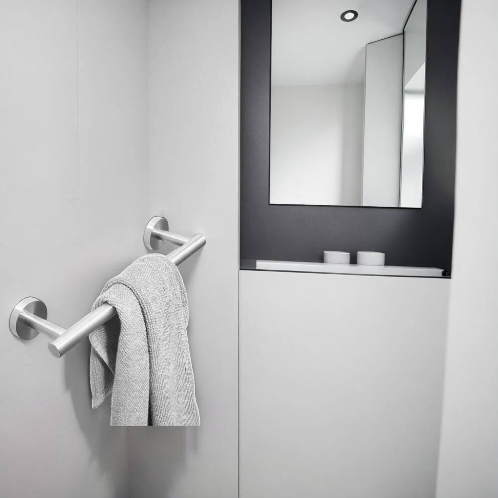 4-Pieces Bathroom Accessories Set, Stainless Steel Bathroom Hardware Set, Bath Towel Bar Set, Towel Racks For Bathroom Wall Mounted.