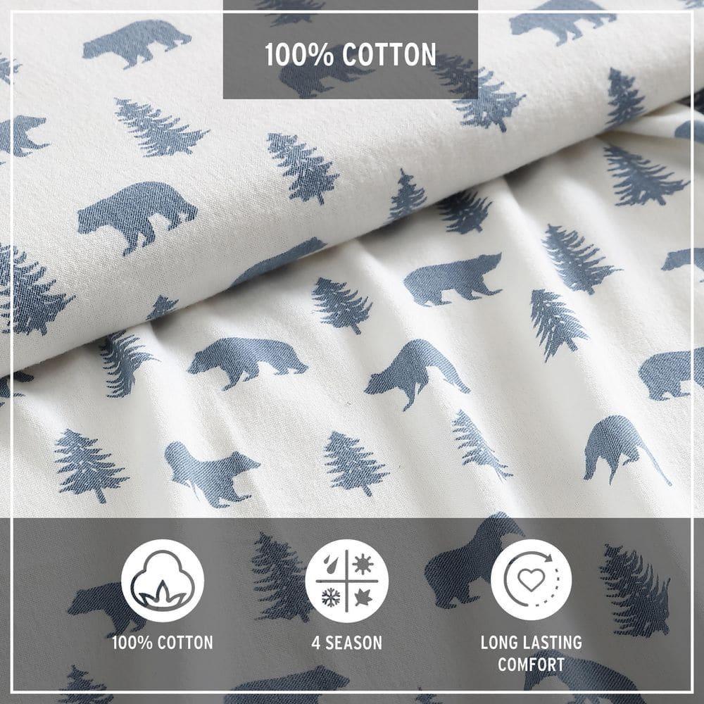 Eddie Bauer Cozy Cotton Flannel Sheet Sets & Reviews | Wayfair