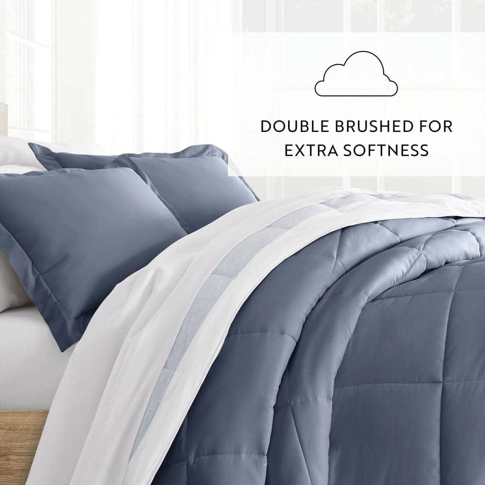 Becky Cameron Contemporary Coastal Stripe Down-Alternative Lightweight Comforter Set