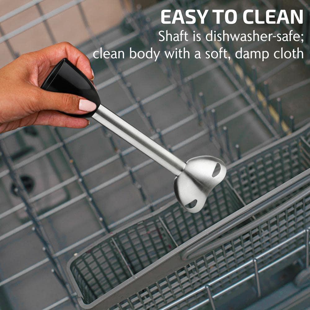 OVENTE Electric Immersion Hand Blender 300 Watt 2 Mixing Speed