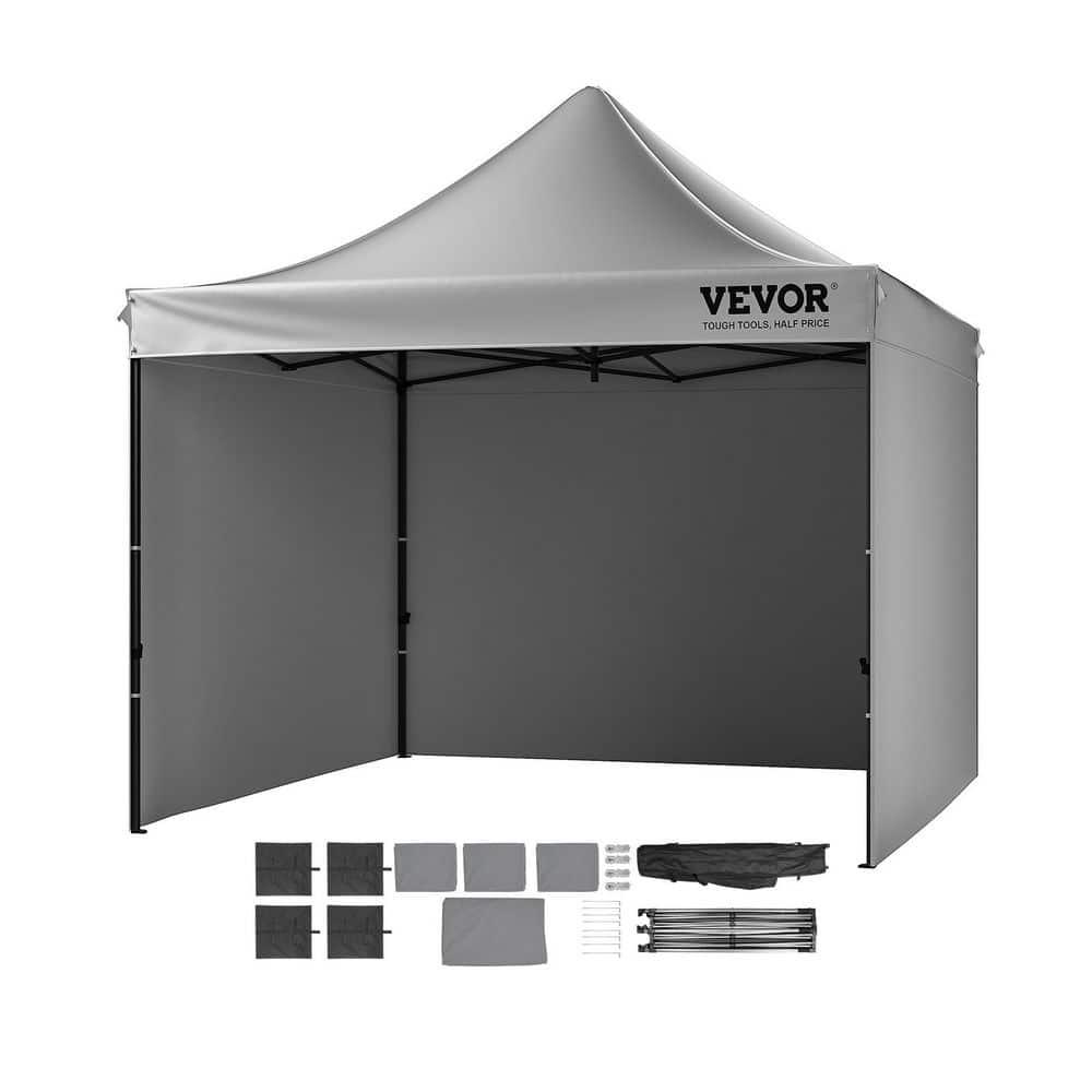 Stellweilan Tessberg 10x10 FT Pop up Canopy with Removable Sidewalls, Instant Canopies