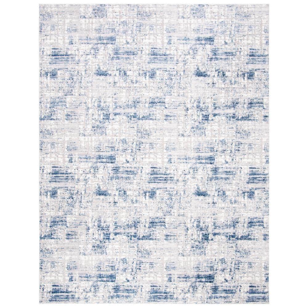 Amelia ALA786 Power Loomed Area Rug - Blue/Grey - 8'x10' - Safavieh.